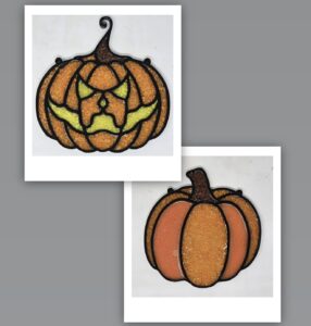 Shattered Glass - Jack-o-Lantern or Pumpkin