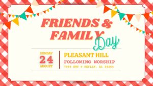 PHBC Friends & Family Day
