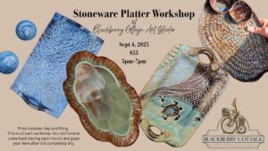 Stoneware Platter Workshop