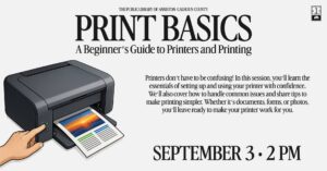 Pinto Basics: A Beginners Guide to Printers and Printing