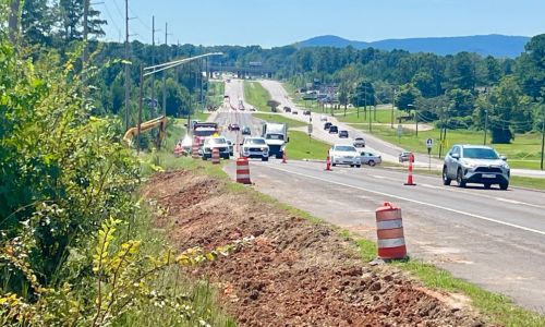 McClellan Blvd Summerall Subdivision Construction & Lane Advisory