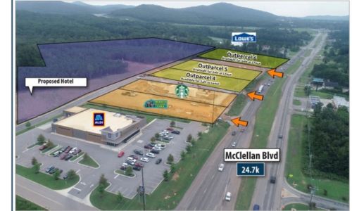 McClellan Blvd Summerall Subdivision Construction & Lane Advisory