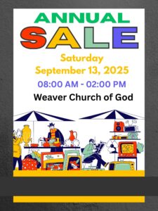 Annual Yard Sale