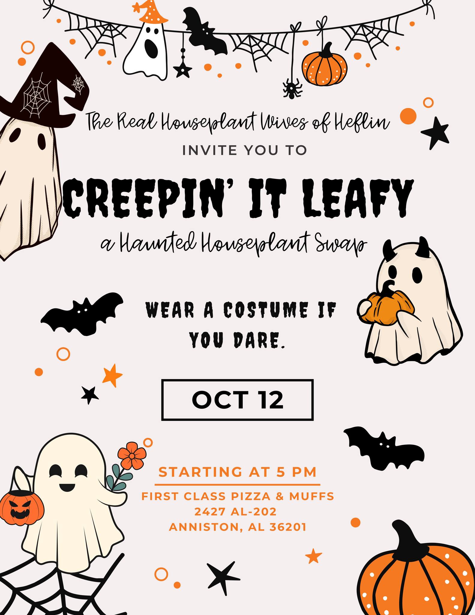 Creepin' It Leafy: A Haunted Houseplant Swap