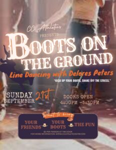 Boots on the Ground - Line Dancing Class