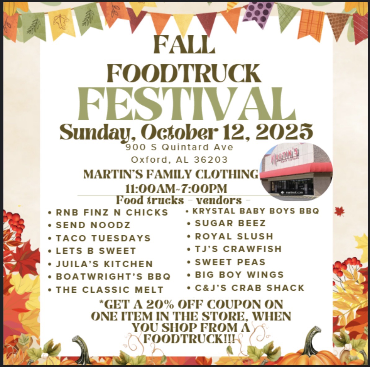 Fall Foodtruck Festival