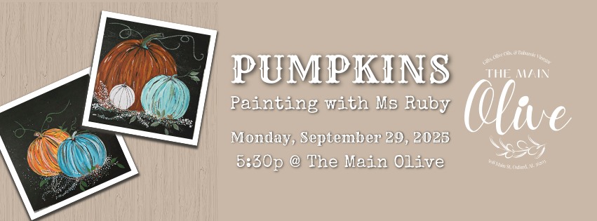 Painting with Ms. Ruby - Pumpkins