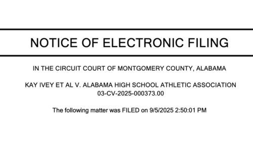 Governor Ivey and House Speaker Nathaniel Ledbetter Seek Injunction Against Alabama High School Athletic Association