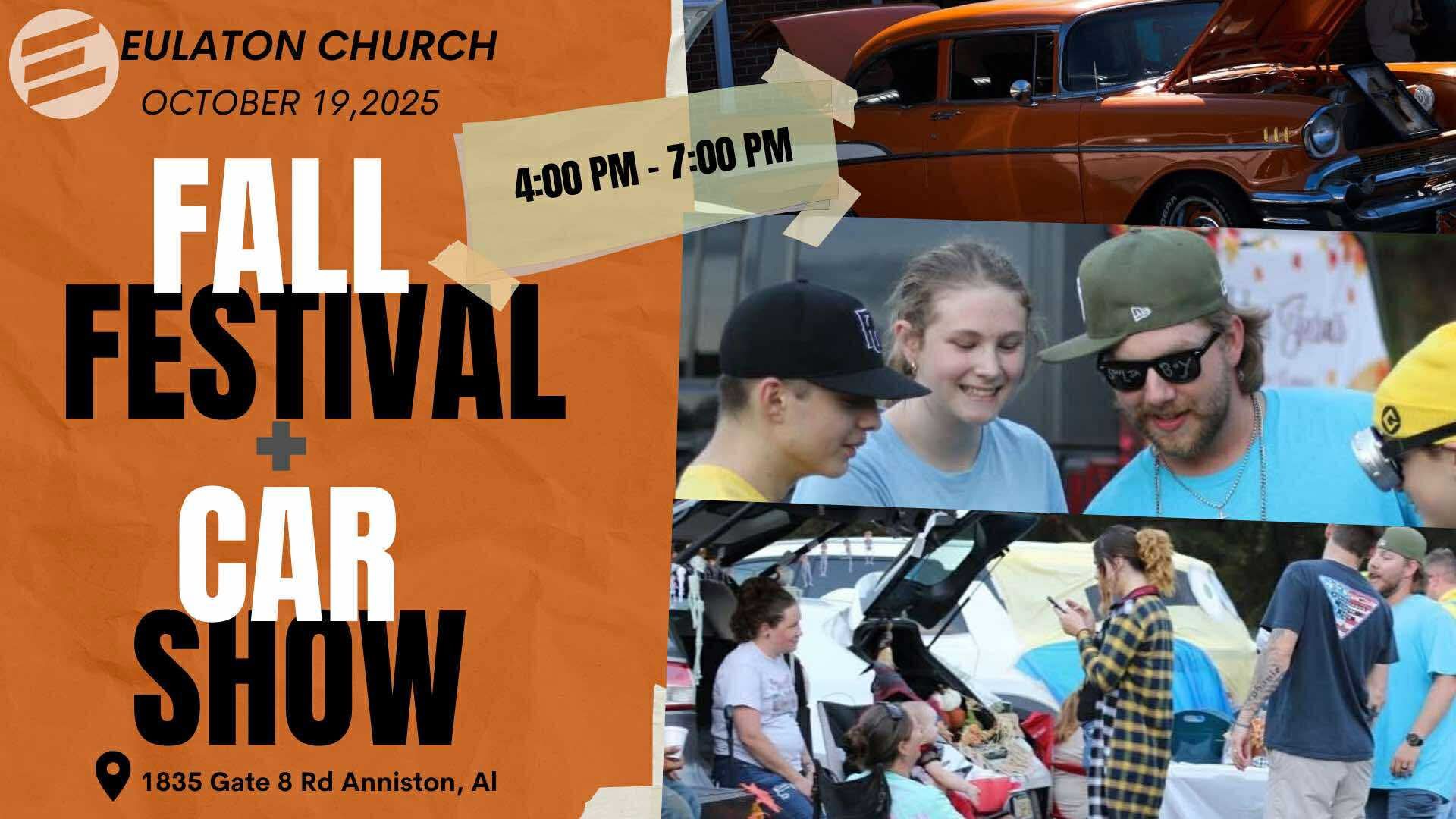 Eaulation Church's Fall Fesitval & Car Show