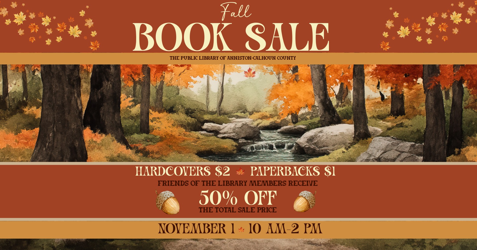 Fall Book Sale
