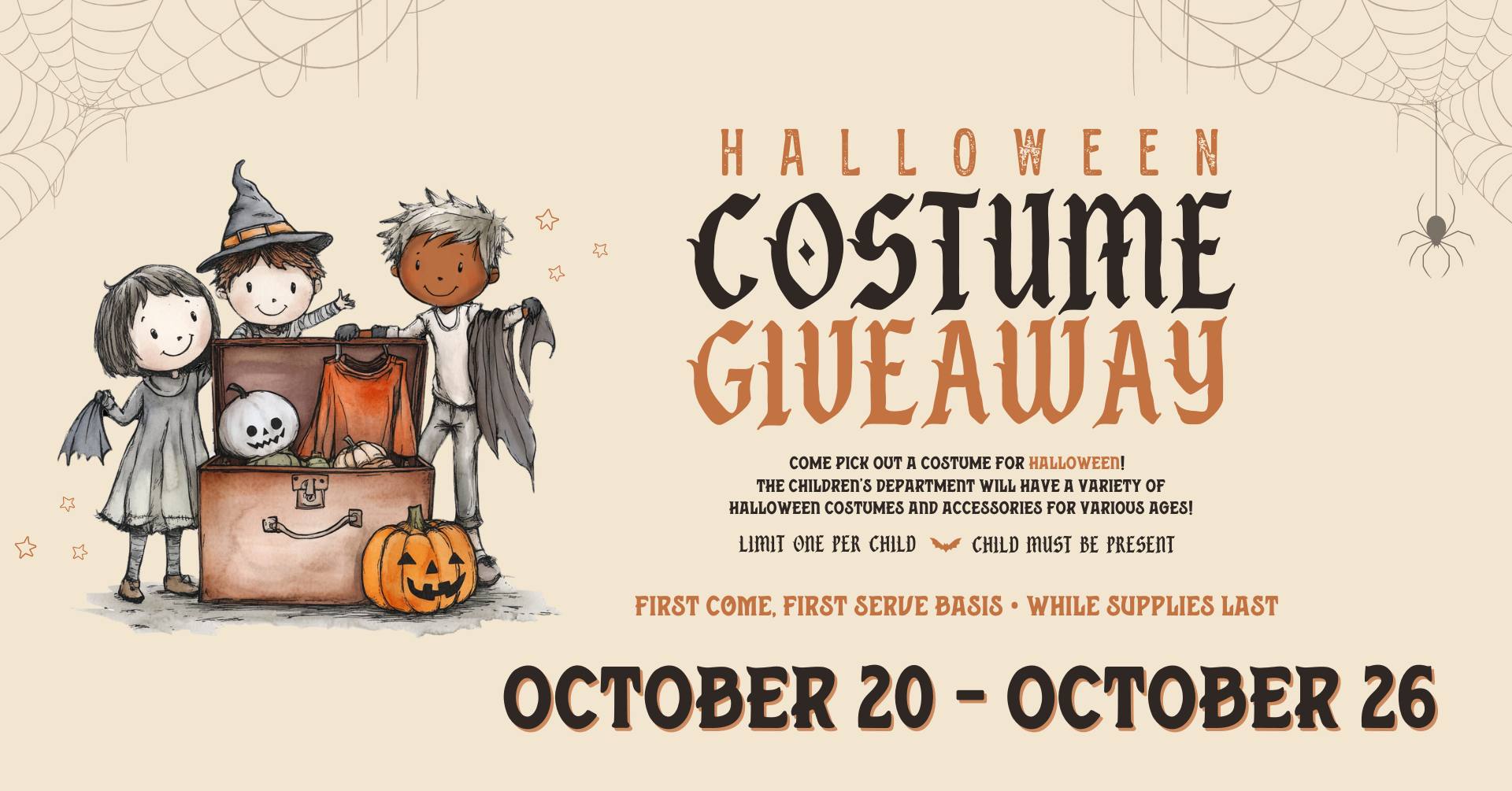 Free Haloween Constume Giveaway