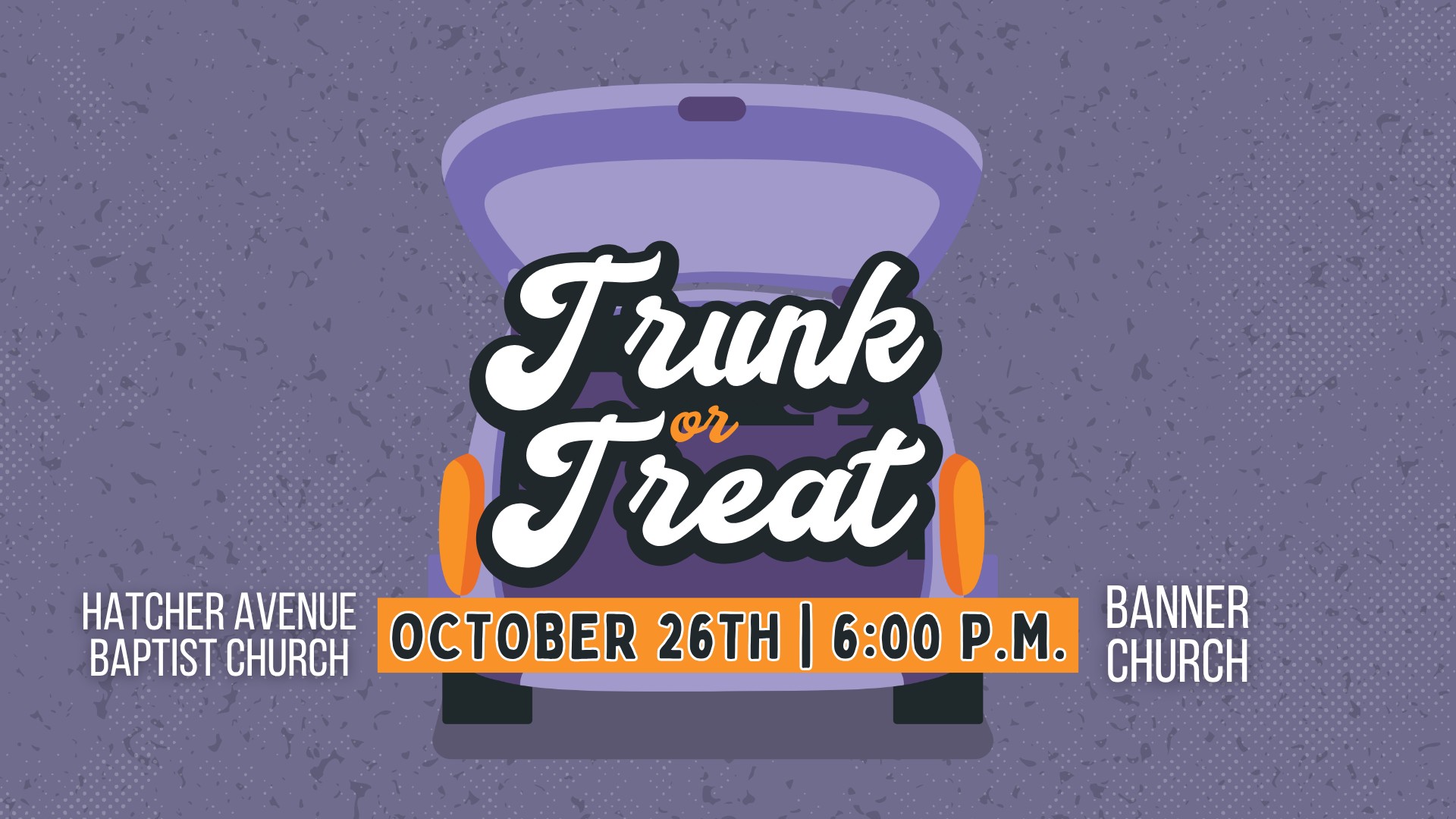 TRUNK OR TREAT