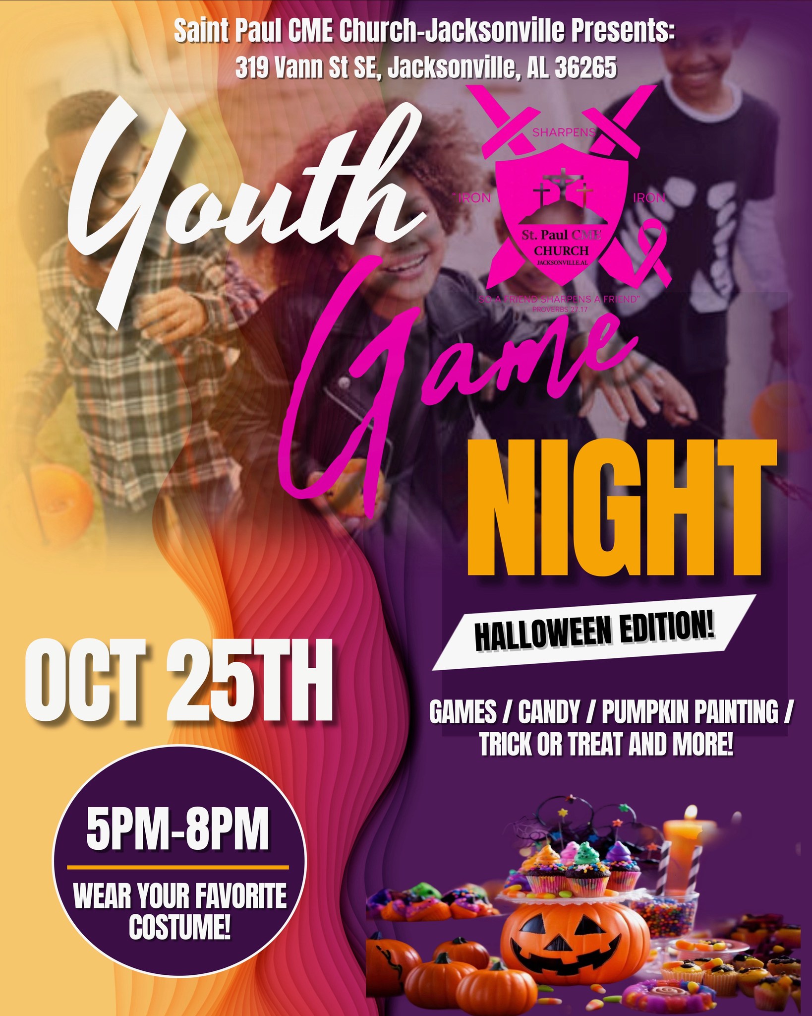 Youth Game Night! Halloween Edition