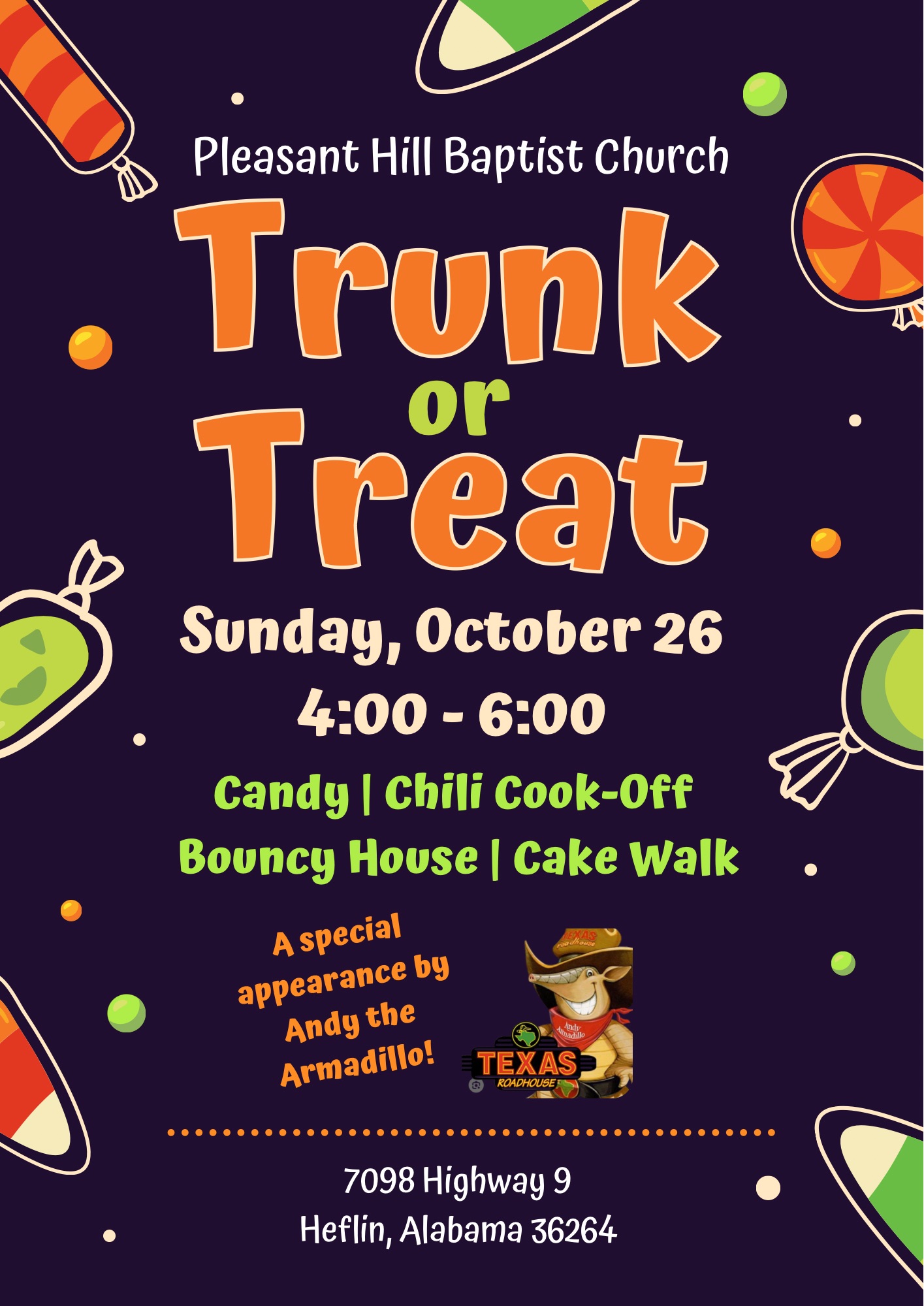 Trunk or Treat at PHBC