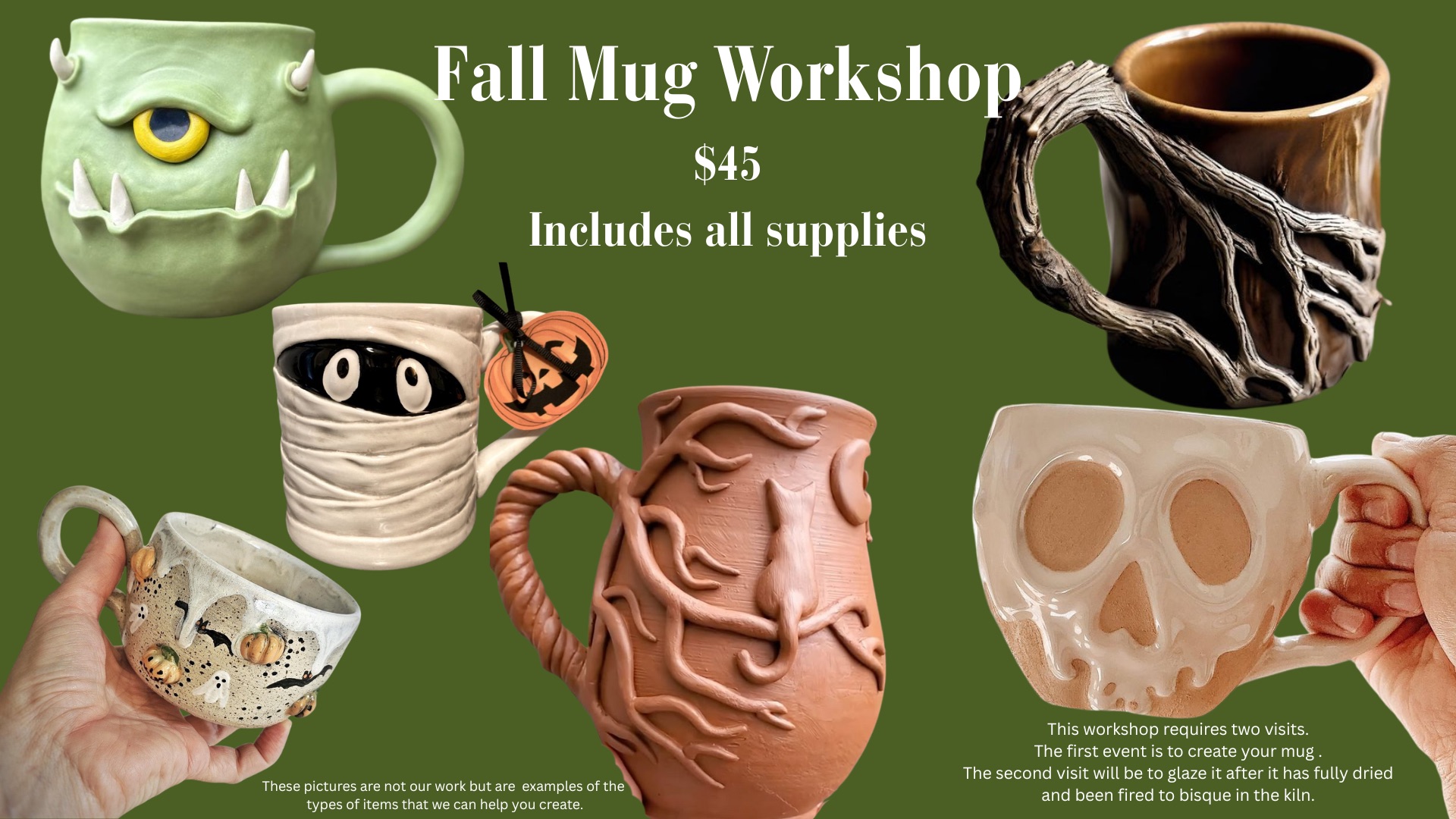 Clay Mug-Fall Workshop