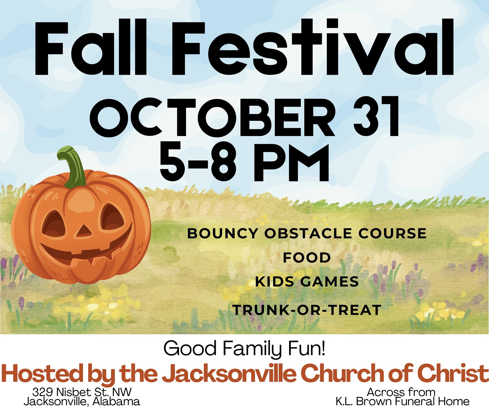 Fall Fesitival at Jacksonville Church of Christ