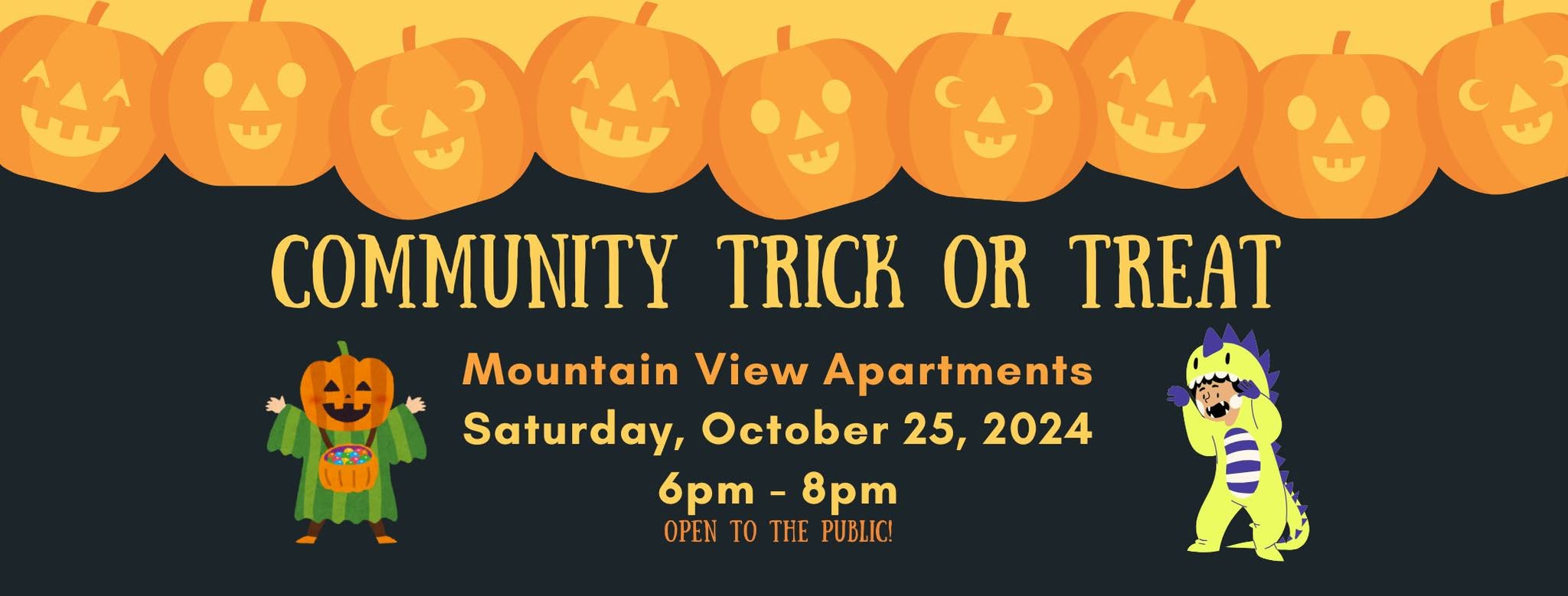 Community Trick or Treat - Open to the Public