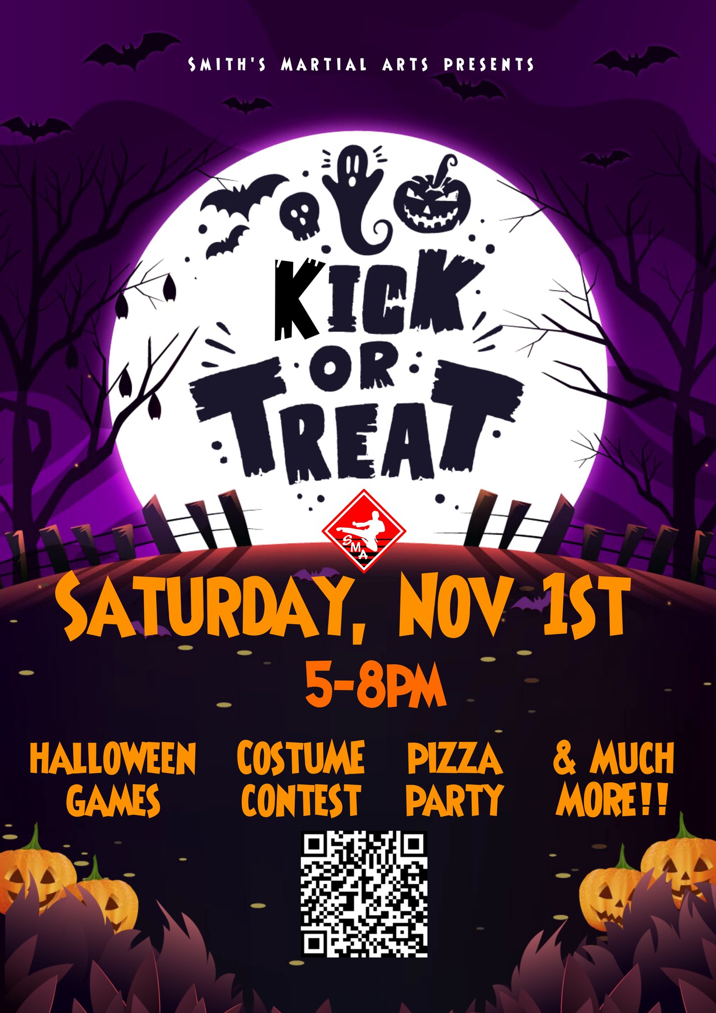 Kick-or Treat Paren'ts Night Out