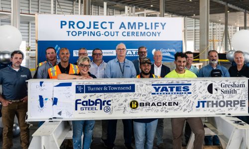 AL-Based FabArc Steel Supply Completes $200 Million+ Contract for Amplify Manufacturing Facility