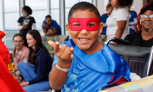 Superheroes Visit Patients at Children&rsquo;s of Alabama