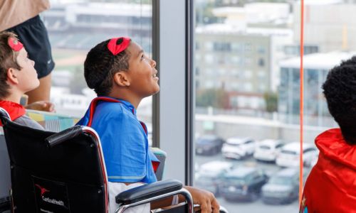 Superheroes Visit Patients at Children&rsquo;s of Alabama