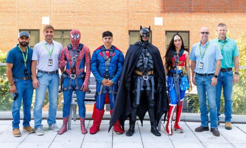 Superheroes Visit Patients at Children&rsquo;s of Alabama