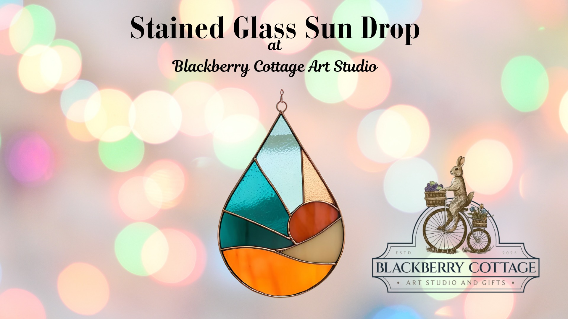 Stained Glass Sun Drop - Calhoun Journal
