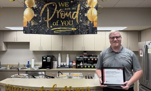 CVEC employee earns national certification