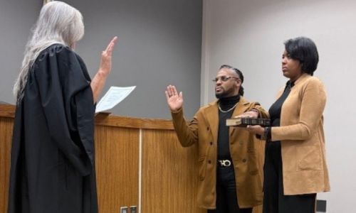 Swearing-In of New Mental Health Officer and Assistant