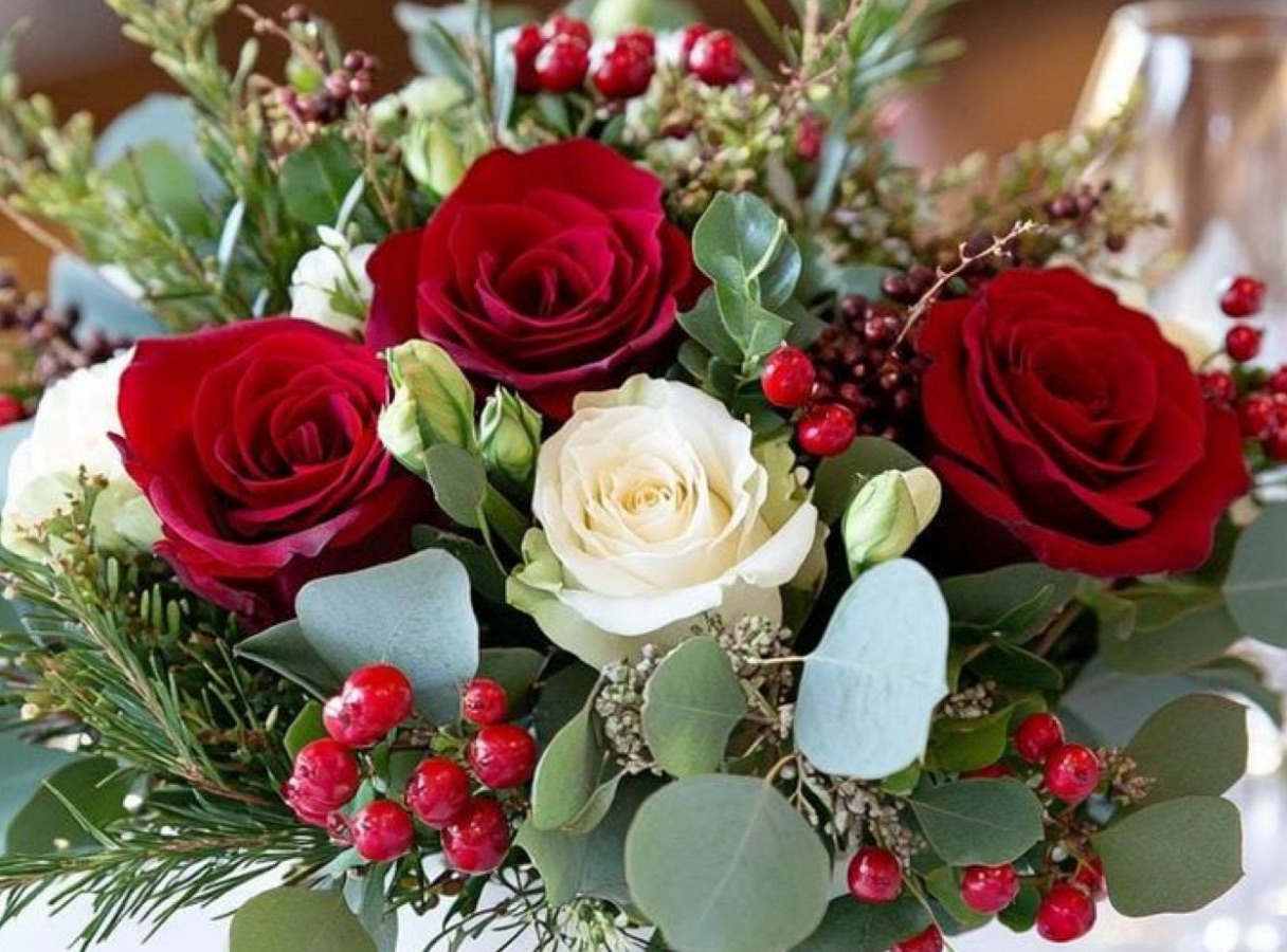 Christmas Blooms 'N Bingo