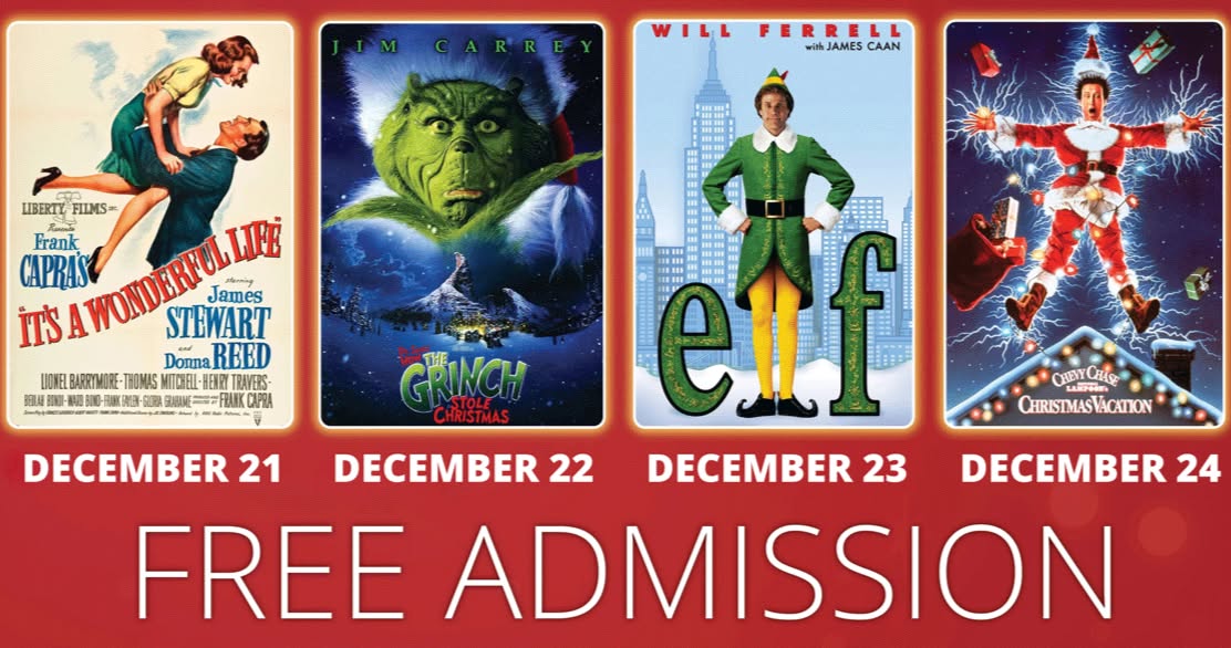 Free Christmas Movies at OPAC