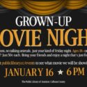 Grown Up Movie Night