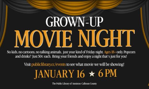 Grown Up Movie Night