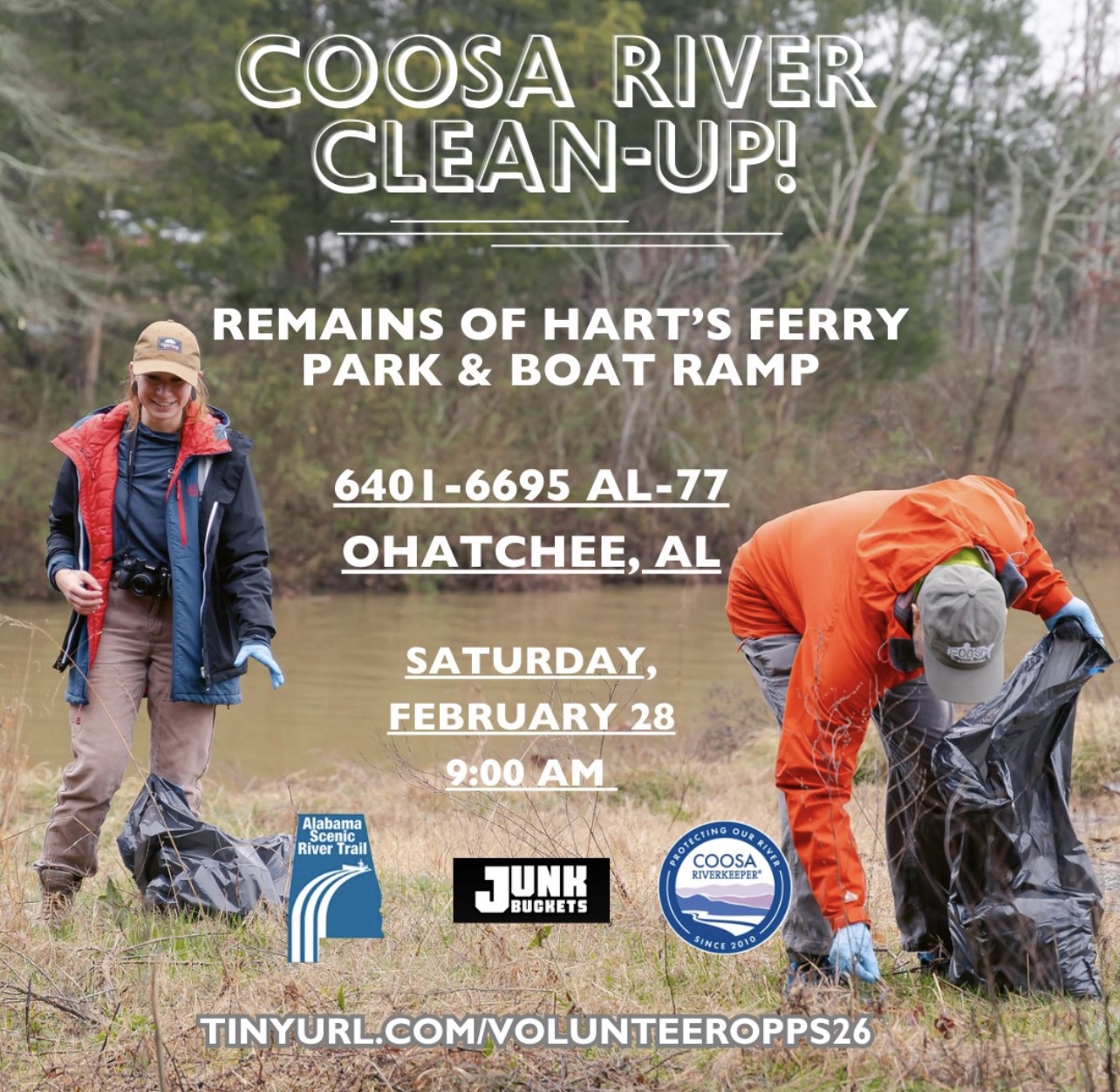 Coosa River Cleanup with the Coosa Riverkeeper