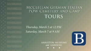 McClellan German Italian POW Cemetary and Camp Tour