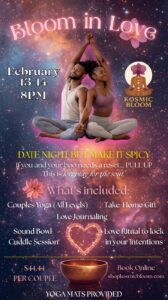 Bloom in Love - A Spicy Date Night Experience