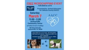 FREE Microchipping Event for Dogs and Cars