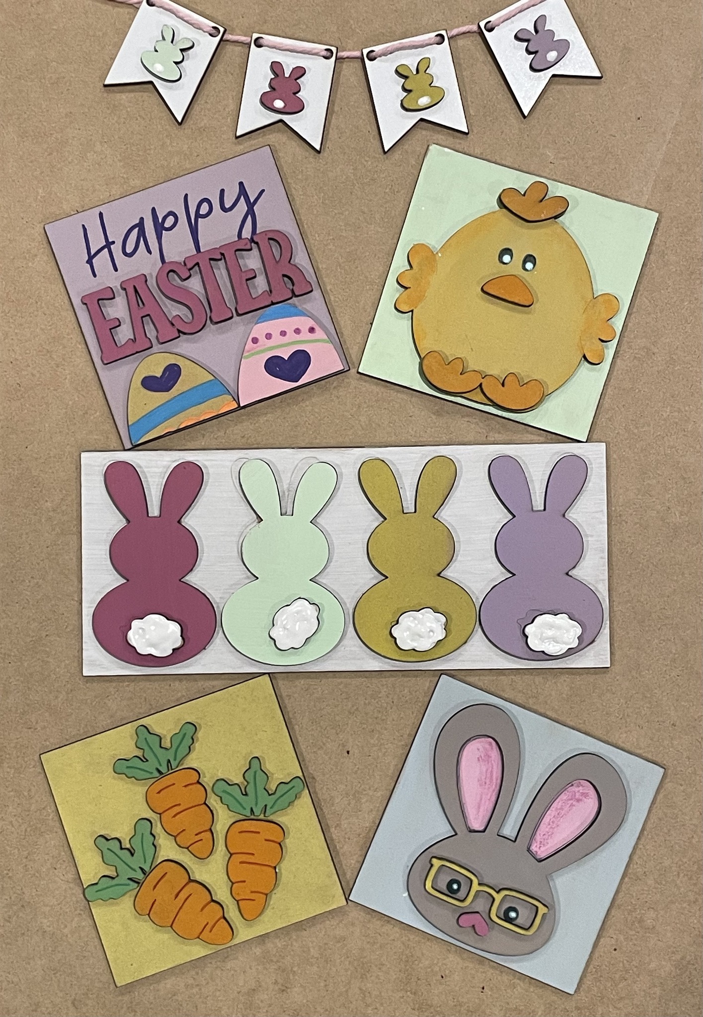 Oak- n - Embers Monthly Tile Signs at the Cupstone