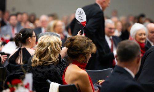 Reimagined Red Tie Dinner and Auction Raises Record Amount for 1883 Greatest Need Fund