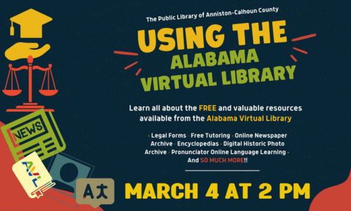 Using the ALabama Virtual LIbrary