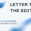 letter the the Editor