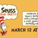 Dr Seuss Birthday Party