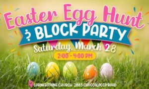 Easter Egg Hunt and Block Party