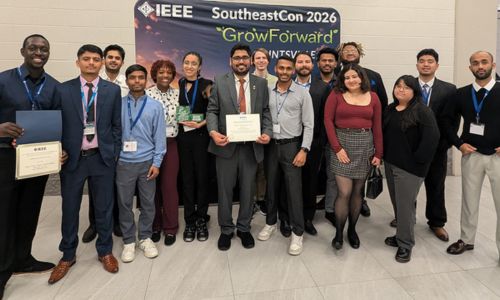 IEEE Jax State Student Branch and Computer Science Students Earn Multiple Awards at IEEE SoutheastCon 2026