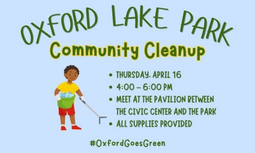 OXFORD PARK LAKE CLEANUP EVENT