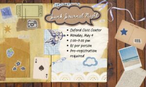 OXFORD PARKS AND RECREATION JUNK JOURNAL NIGHT
