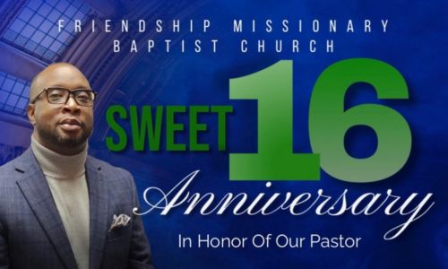 Pastor's Anniversay gala