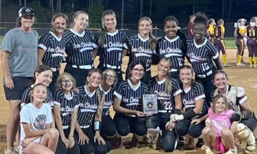 Jacksonville Christian, the 2026 Class 1A, Area 12 softball champion. (Submitted photo)