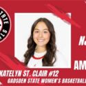 Gadsden State's Katelyn St. Clair Named NJCAA All-American