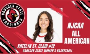 Gadsden State's Katelyn St. Clair Named NJCAA All-American